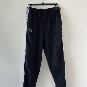Black Kappa Pants